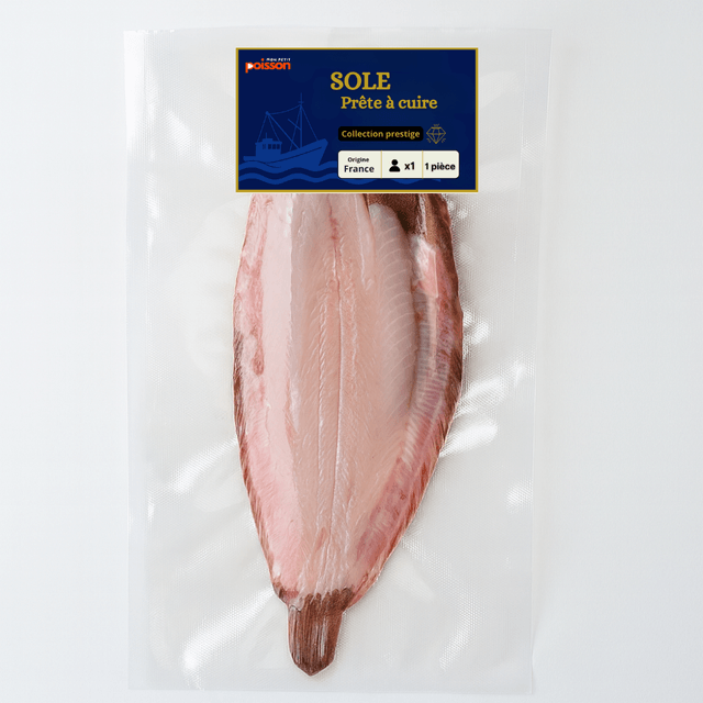 Sole prête à cuire surgelée