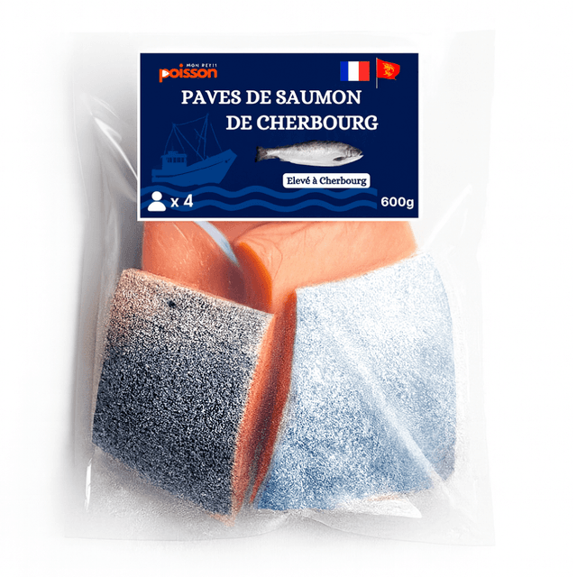 Pavés de saumon de Cherbourg surgelés
