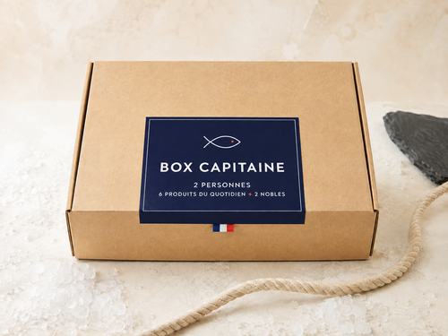 Box Capitaine 2 personnes – 6 produits du quotidien + 2 nobles