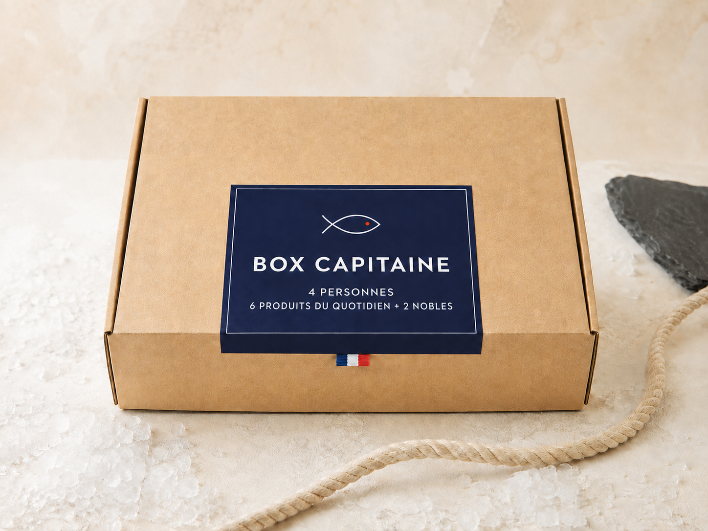 Box Capitaine 4 personnes – 6 produits du quotidien + 2 nobles