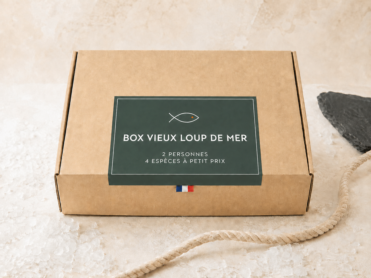 Box Vieux Loup de Mer 2 personnes – 4 espèces à petit prix