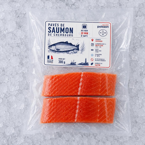 Pavés de saumon de Cherbourg – Mon Petit Poisson