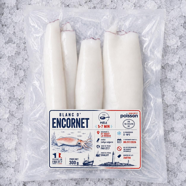 Tube d’encornet – Mon Petit Poisson